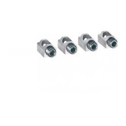 Hager HY202 - 4 X Bornes Connexion 150/250A 185mm - Alu/cuivre - Gris
