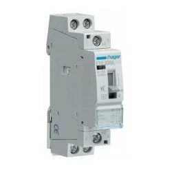 HAGER Contacteur Silencieux ETC225S - 2F - 25A - 230V - 50/60 Hz