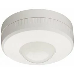 Détecteur Infrarouge Plafond Saillie 360° Blanc - Hager