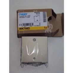 Enjoliveur Va Et Vient Vmc Dune KALLYSTA GROUPE HAGER WK798D