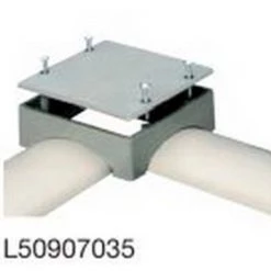 HAGER Boite De Jonction Gris Clair 110X110X35mm Polyamide Special Passage De Plancher TEHALIT L50907035