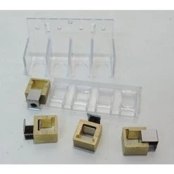 Jeu De 4 Cache-bornes + Borne De Raccordement Pour Inter Sectionneur HA407-406N HAGER HZ092