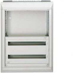 Coffret 2 Rangées 48 Modules Blanc Encastré Sans Porte à Compléter 800X600X182mm VEGA D HAGER FU42A