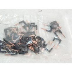 Lot De 50 Cavaliers De Pontage Noirs Pour Alimentation Produits Domotique KNX Série TXA TEBIS HAGER TG200A