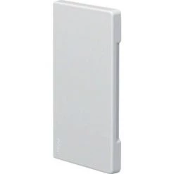 Hager BR6513069010 Embout Embout (l X H X P) 130 X 68 X 7 Mm 1 Pc(s) Blanc Pur (RAL 9010) - Blanc Pur (RAL 9010)